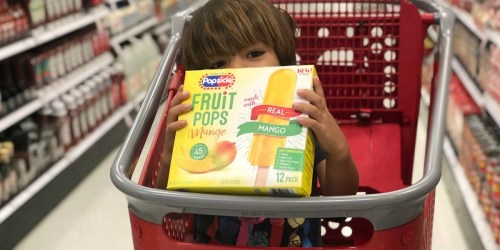 Popsicle Fruit Pops 12-Packs Just $1.12 Each After Cash Back at Target