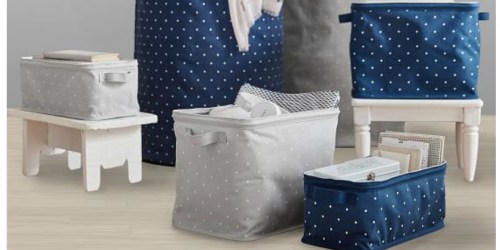 60% Off Pottery Barn Teen Canvas Baskets, Throw Blankets & More + Free Shipping