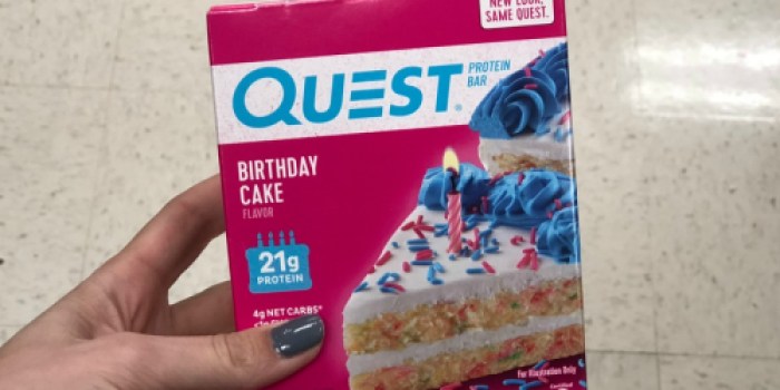 Amazon: Quest Nutrition Protein Bar 12-Pack Only $17 (Regularly $30)