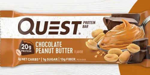 Amazon: Quest Nutrition Gluten-Free Protein Bars 12-Pack Only $15 Shipped