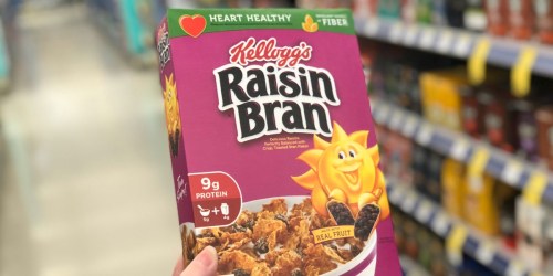 Kellogg’s Raisin Bran Cereals Only $1.29 + Free Walgreens Store Pick-up