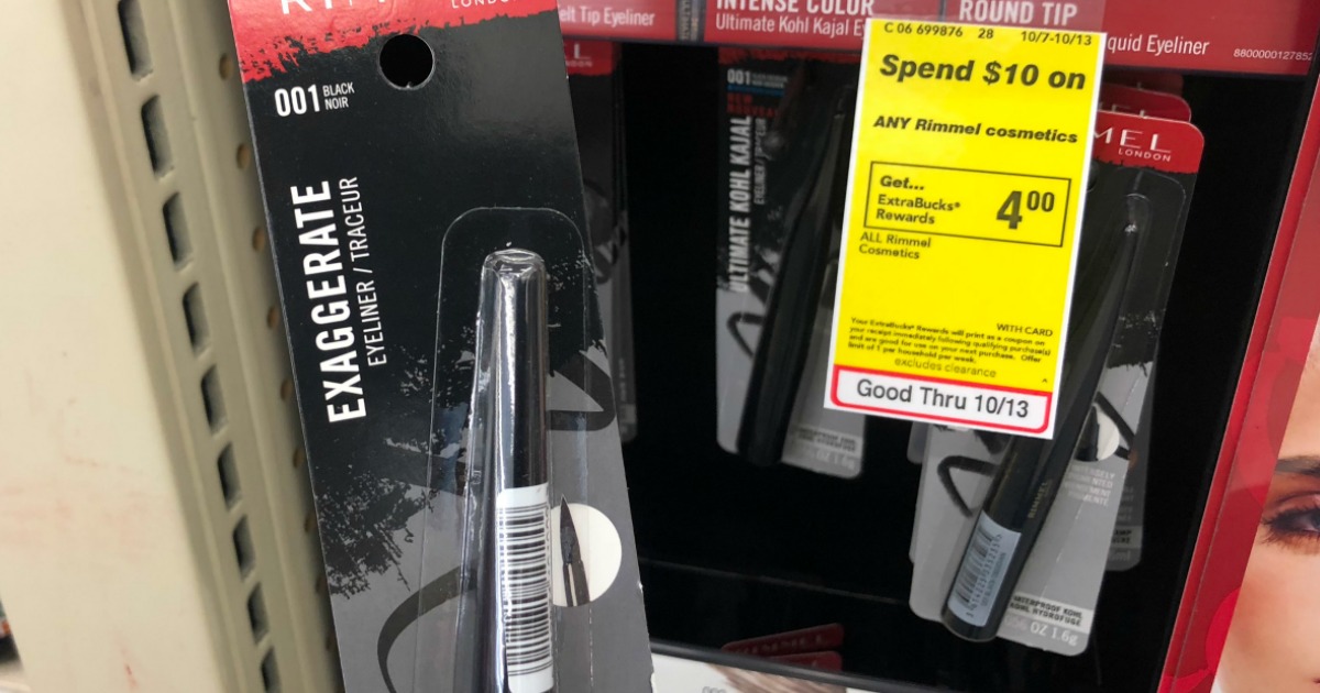 Rimmel Eyeliner & Brow Kit Only 1.08 After CVS Rewards Just 54¢ Each