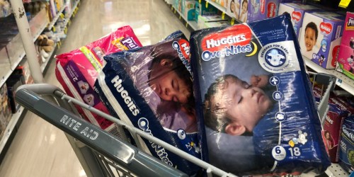 Huggies Diapers & Pull-Ups Jumbo Packs Only $2.49 Each After Rite Aid Rewards
