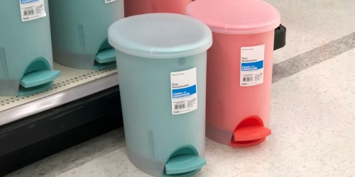 Room Essentials Sterilite Step Open Trash Can Only $6.99 at Target (Regularly $10)