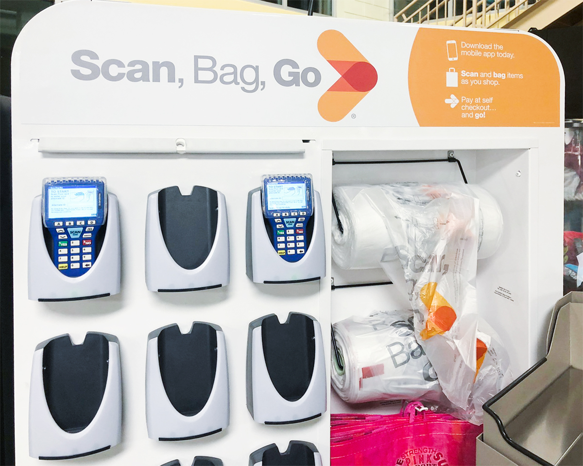 kroger scan bag go program – the kiosk at the front of the store