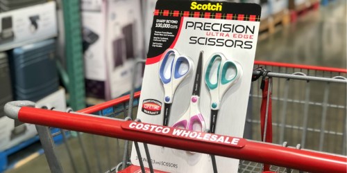 Costco: Scotch Precision Scissors 3-Pack Only $5.99 (Great for Crafting)