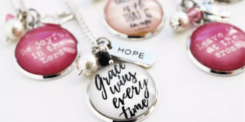 Scripture Inspired Pendant Necklaces Only $8.99 Shipped (Regularly $20)