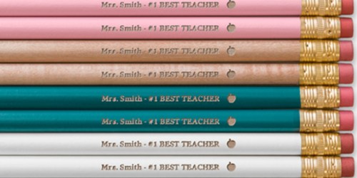 Twelve FREE Shutterfly Personalized Pencils (Just Pay Shipping)
