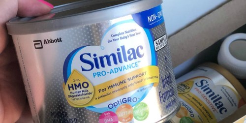 Three Similac Pro-Advance Non-GMO Infant Formula 36oz Jars Only $71 Shipped at Amazon