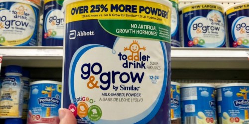 Amazon: Similac Go & Grow Toddler Drink 3-Pack Only $46.78 Shipped (Regularly $80)