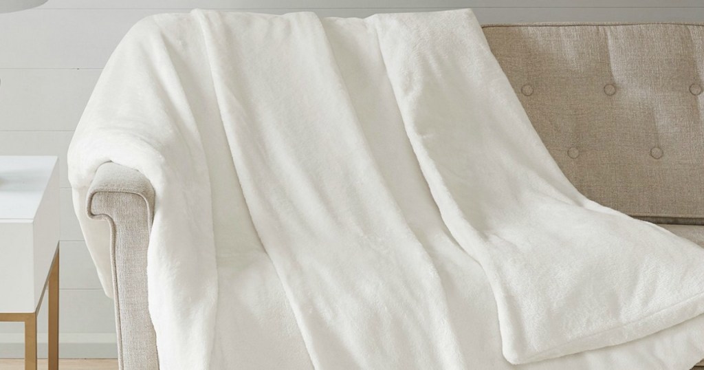 Weighted Plush Blanket $79.99 Shipped + Get $10 Kohls Cash (Reduces