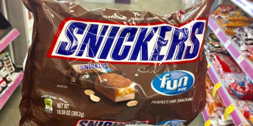 Snickers Fun Sized Candy Bags Only $1.33 Each at Walgreens (Just Use Your Phone)