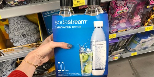 Soda Stream Carbonating Bottles Twin-Pack Possibly ONLY $1 at Walmart (Regularly $18+)