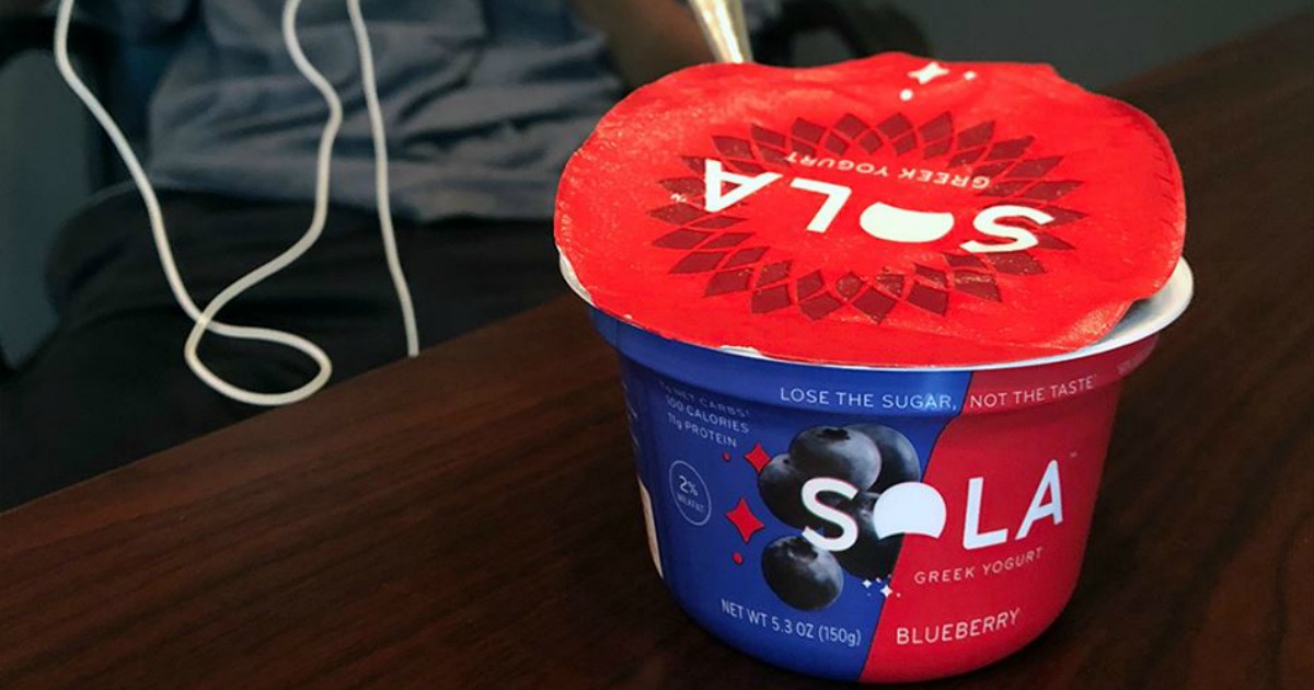 8 Worth of Sola Low Carb Yogurt & Bread Coupons