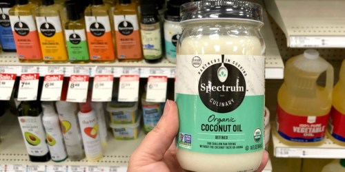 Over 35% Savings on Spectrum Organic Coconut Oil at Target (Just Use Your Phone)