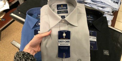Stafford Men’s Dress Shirts Only $6.99 at JCPenney (Regularly $36)