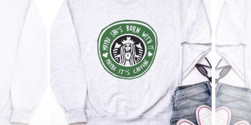Starbucks-Inspired Sweatshirt Only $26.98 Shipped