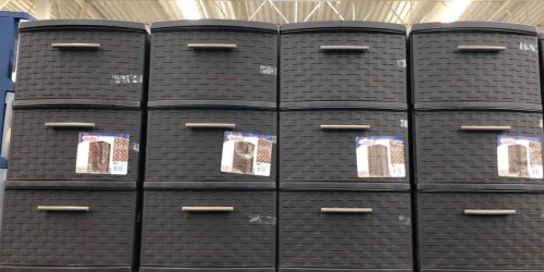Walmart Clearance: Sterilite 3-Drawer Weave Tower Possibly Only $3.50 (Regularly $38)