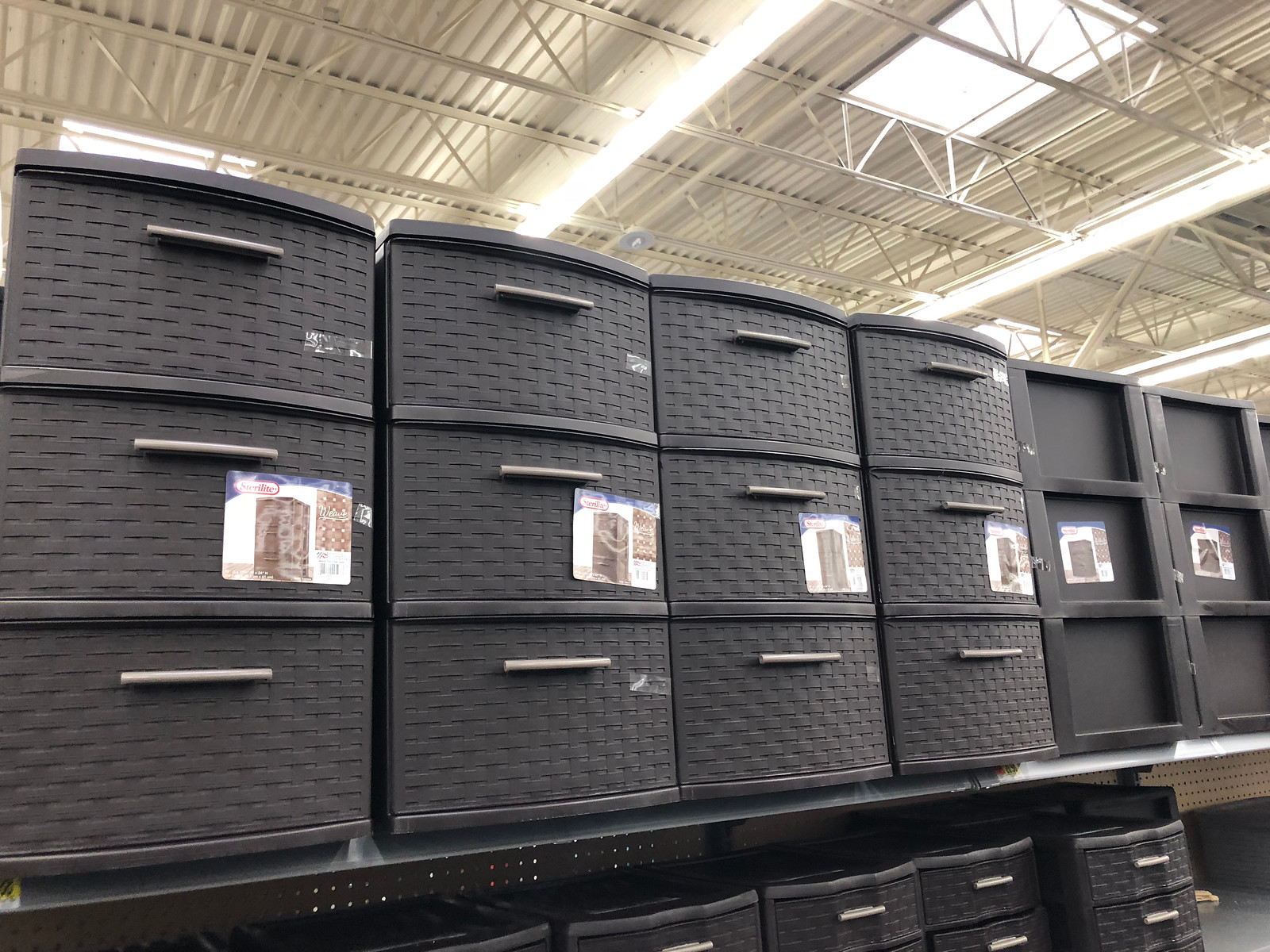 Walmart Clearance Sterilite 3 Drawer Weave Tower Possibly Only 3 50   Sterilite Storage Drawers 