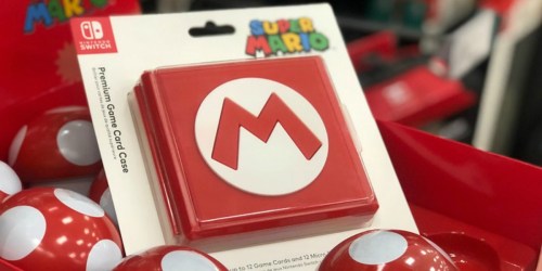 Mario Nintendo Switch Premium Game Card Case Only $5.99 at Target.com (Regularly $13)