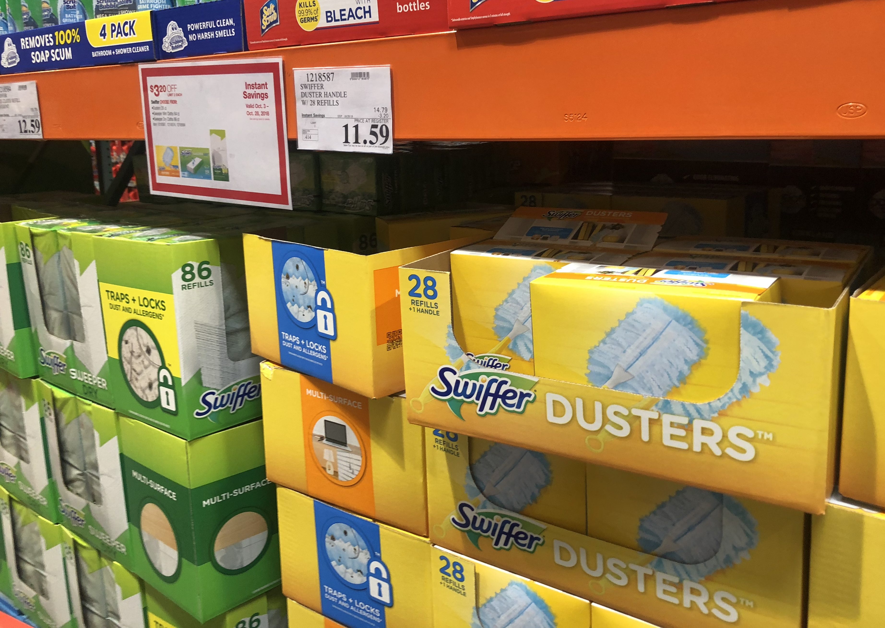 Costco deals October 2018 – Swiffer products at Costco