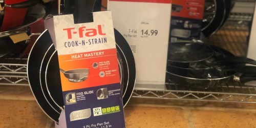 Macy’s: T-Fal Non-Stick 3-Pack Fry Pan Set Only $14.99 (Regularly $50)