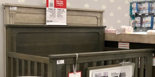 FREE $40 Target Gift Card w/ $250 Nursery Purchase (In-Store & Online)
