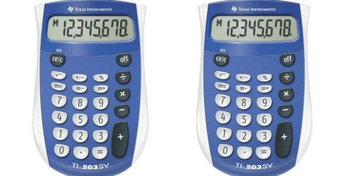 Texas Instruments Calculator Just $2.60 Shipped + More Office Supply Deals