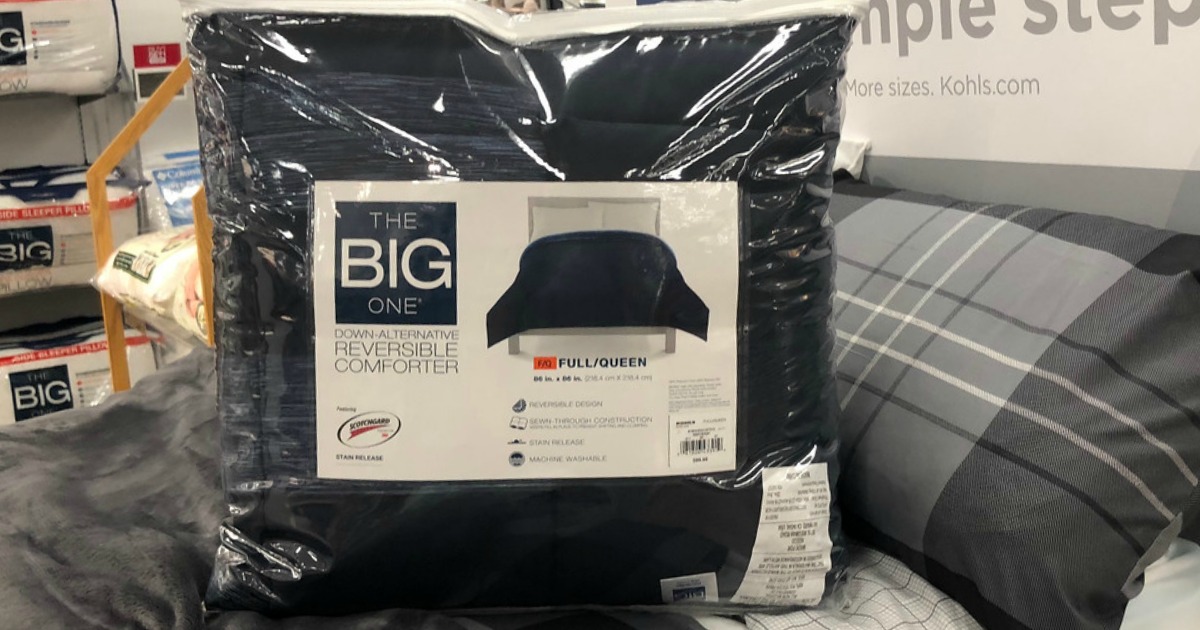 Kohl's The Big One Down Alternative Comforters as Low as 17.49 Each