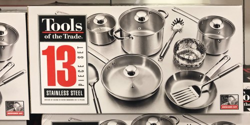 Macy’s Tools of the Trade 13-Piece Cookware Set Only $26.59 (Regularly $120) & More