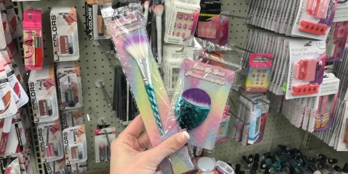 Mermaid & Unicorn Makeup Brushes Just $1 at Dollar Tree