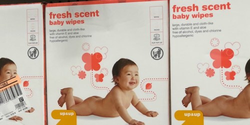 BIG Up & Up Baby Wipes Packs as Low as $8.72 Each Shipped After Target Gift Card (In-Store & Online)