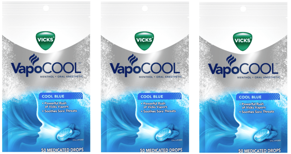 Vcold Drops Vicks VapoCOOL Drops 50 Count Bag Only 59¢ Shipped at CVS.com ...