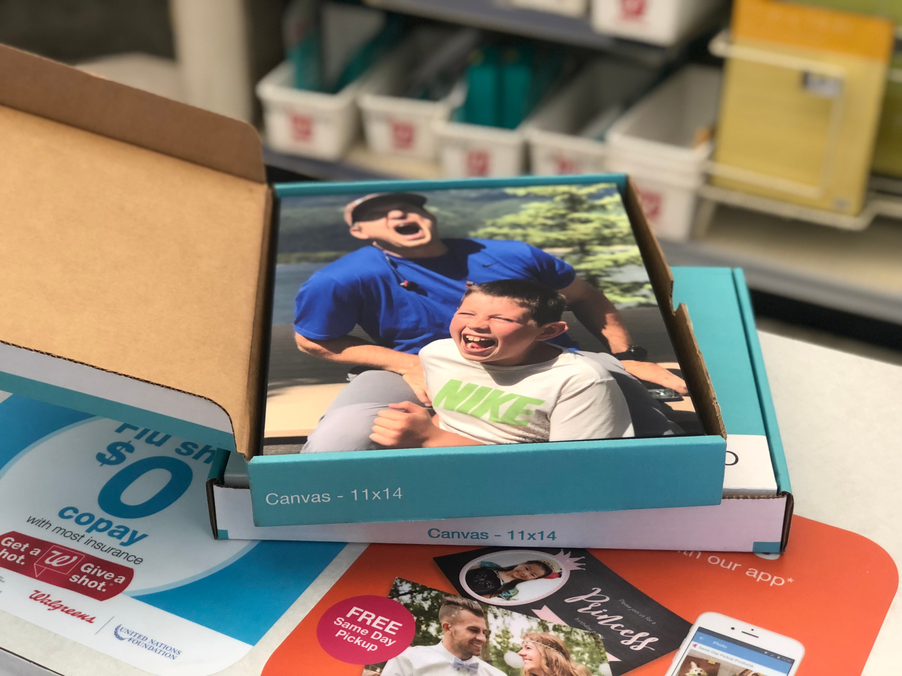 11x14 Canvas Photo Print Only 10 w/ Free Walgreens Store Pickup