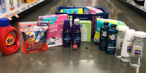 Over $117 Worth of Pampers, Tide, Pantene & More ONLY $40.76 Shipped at Walgreens.com