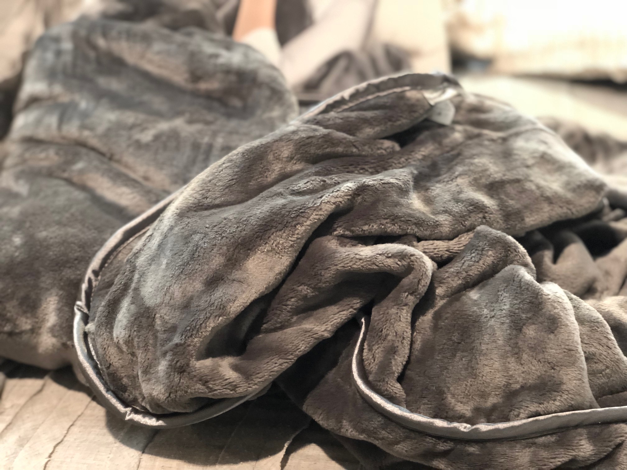 Brookstone Weighted Blanket Only 69.99 Shipped Regularly 150