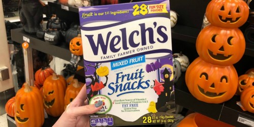 25% Off Welch’s Halloween Fruit Snacks at Target (Good for Trick or Treaters)