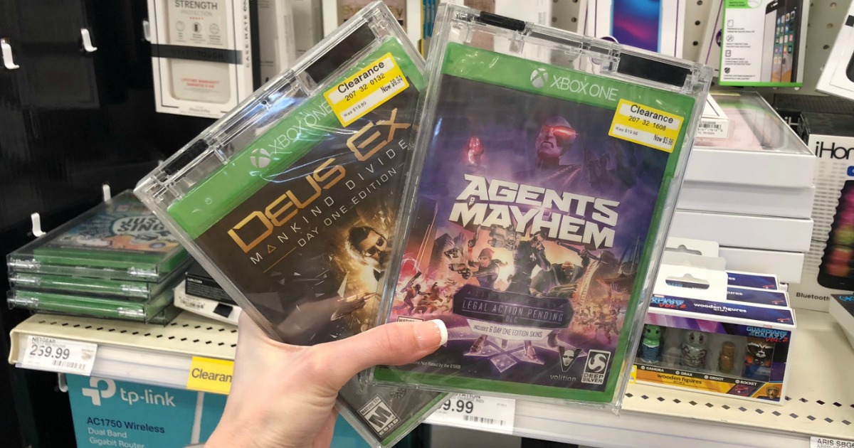 target clearance video games