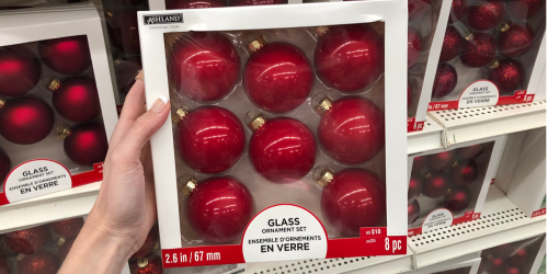 60% Off Glass Ornament Sets at Michaels = as Low as $4 (In-Store & Online)