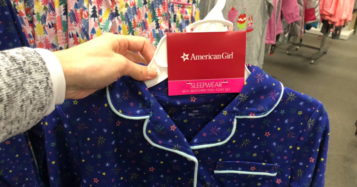 american girl matching pajamas