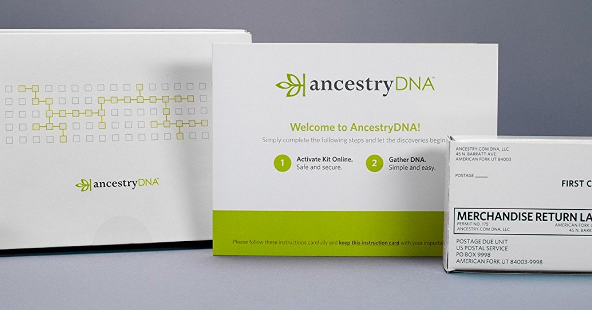 Amazon: AncestryDNA Genetic Testing Ethnicity Kit Only $49 Shipped ...