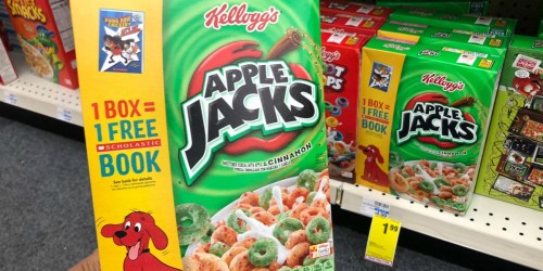 Kellogg’s Apple Jacks Cereal Only 99¢ Each After Cash Back at CVS