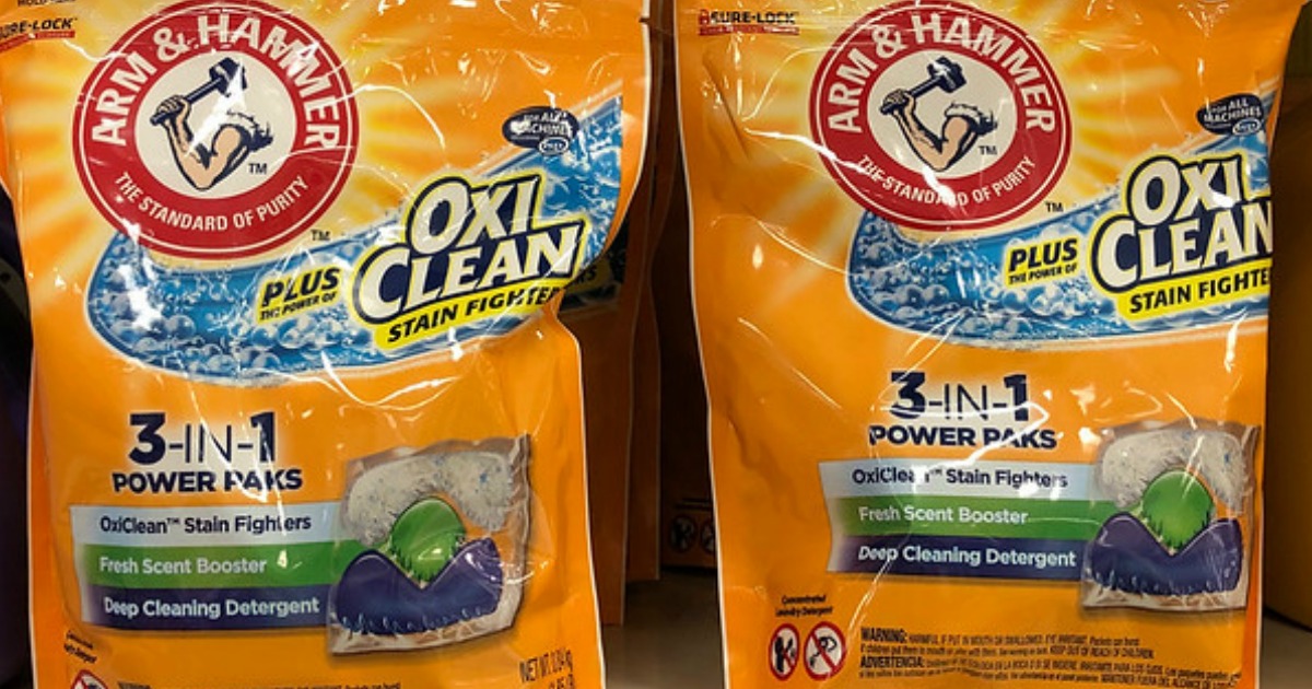 HOT Amazon Deals on Laundry Detergent! Arm & Hammer, Persil, Method