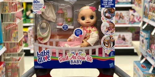 Baby Alive Real As Can Be Baby Only $44.62 at Target (Regularly $90) – Ends Tonight