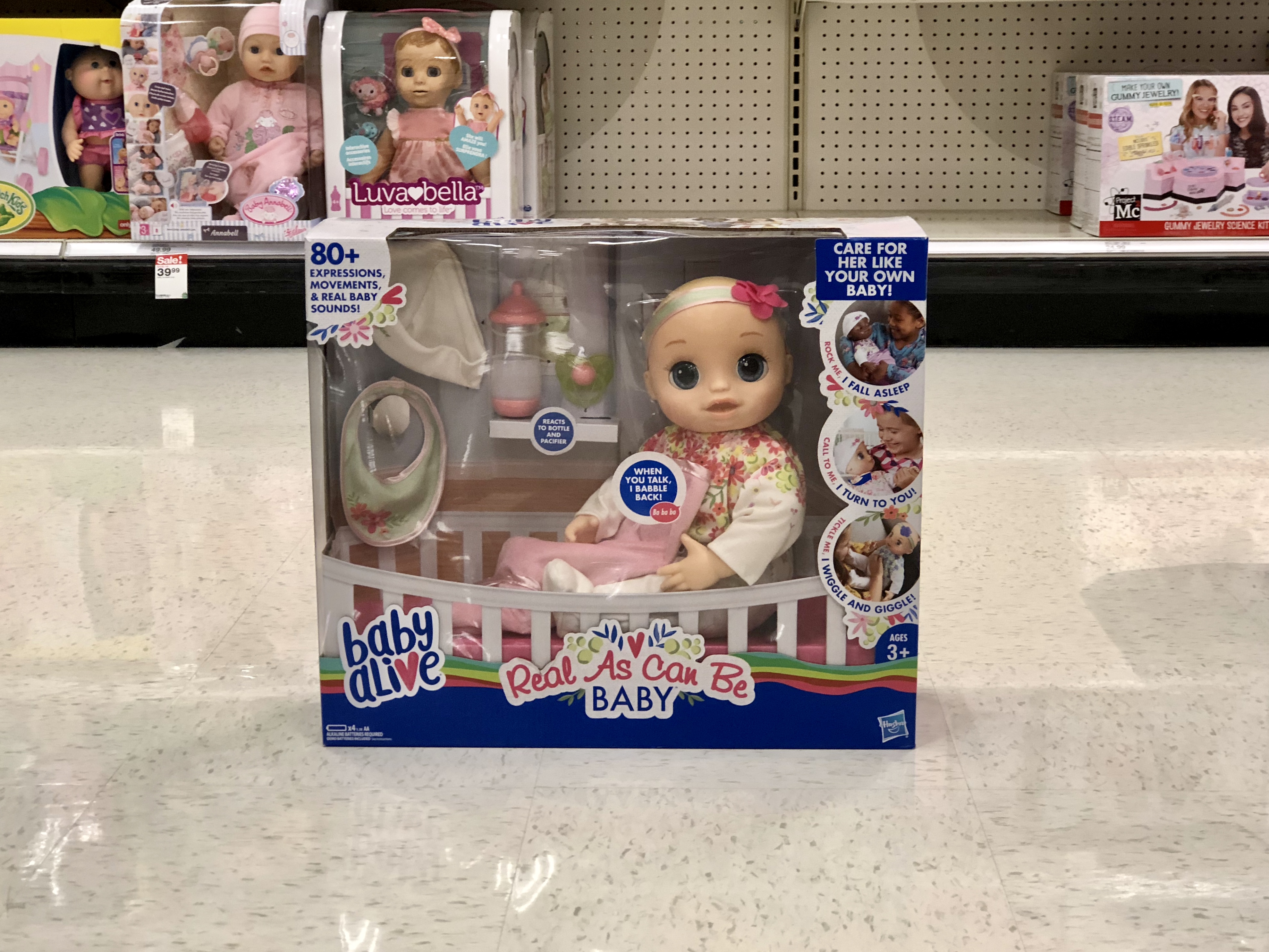 baby alive real as can be accessories