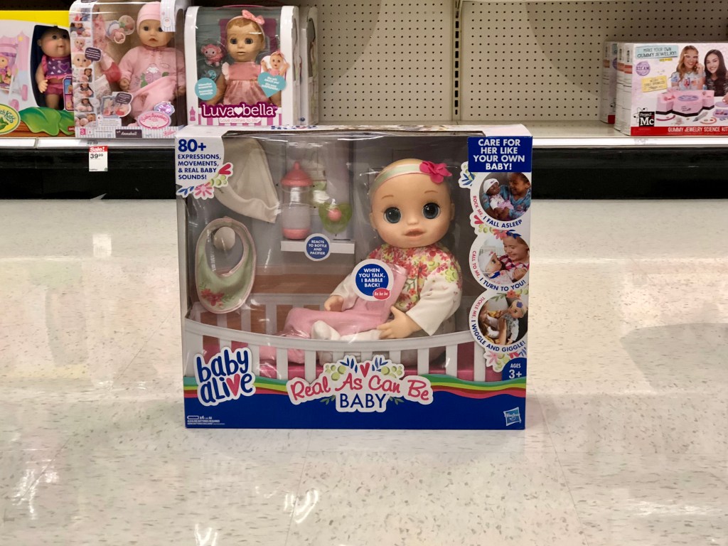 baby alive real as can be manual