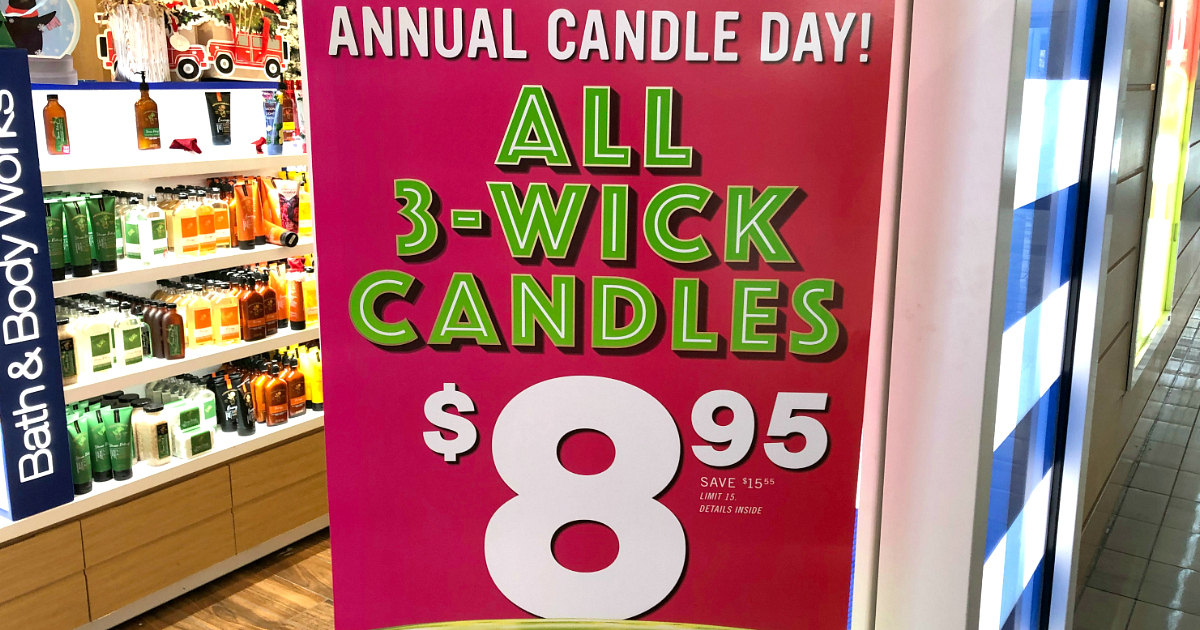 Bath & Body Works Annual Candle Day Coupons & Deals Hip2Save