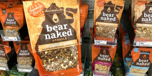 50% Off Bear Naked Pumpkin Spice & Pecan Pie Granola at Target (Just Use Your Phone)