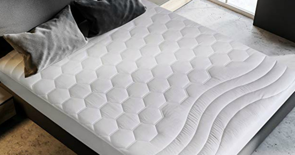 Amazon: 25% Off Bedsure Overfilled Mattress Pads - Hip2Save