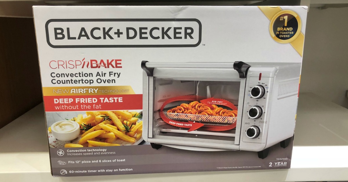 Macy’s: Black & Decker Air Fry Toaster Oven Only $59.99 (Regularly $100) Black Friday Price